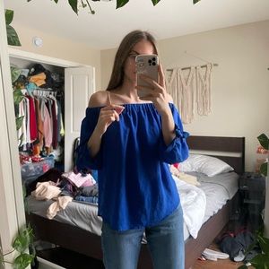 Off the shoulder top